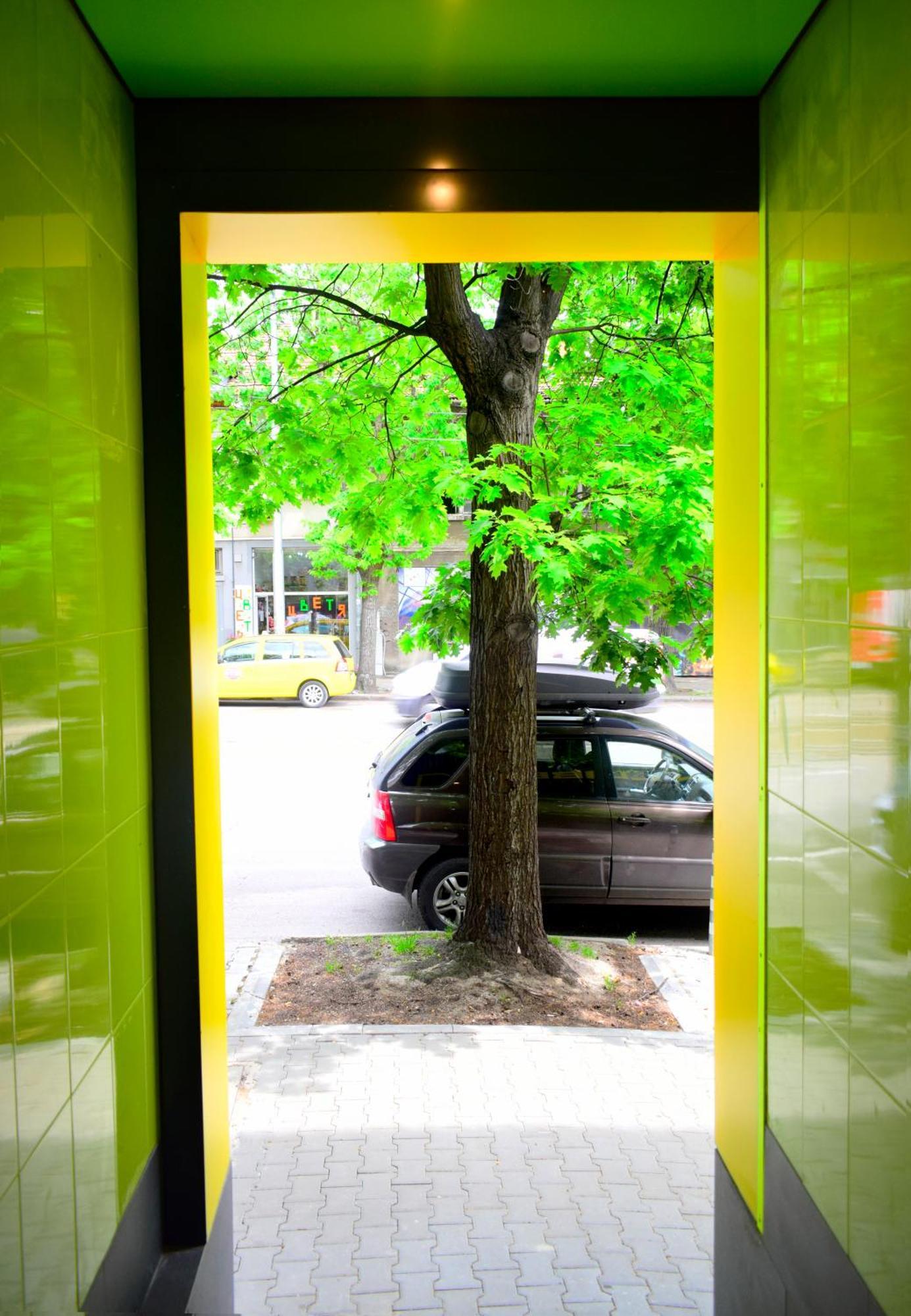 Green Cube Capsule Hostel София Экстерьер фото